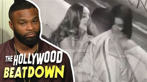 tyron woodley reacts to tristan thompson cheating video the hollywood beatdown