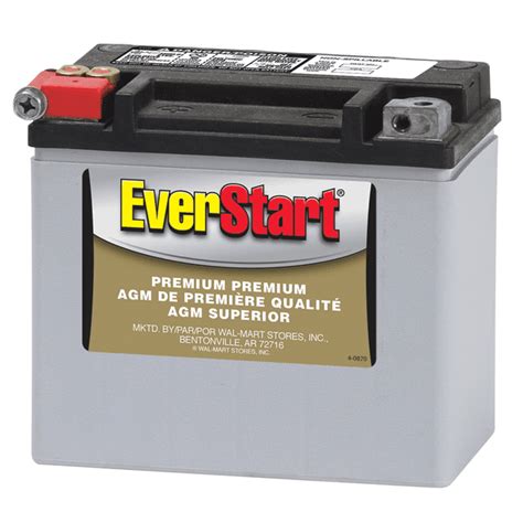 Everstart Premium Agm Powersport Battery Group Size Es Tx12 12v180