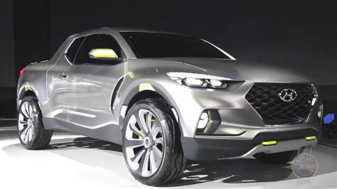 Hyundai Santa Cruz Concept 2015 Detroit Auto Show Youtube
