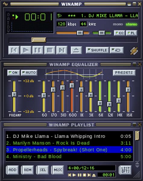 Winamp Skin Winamp Classic Cm Free Download Borrow And Streaming Internet Archive