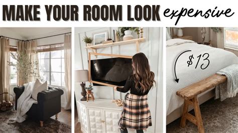 10 Ways To Make Your Bedroom Look Expensive On A Tiny Budget Youtube