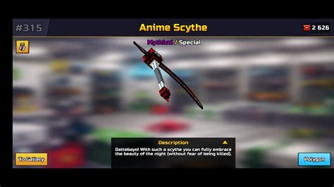 Anime Scythepixel Gun 3d Youtube