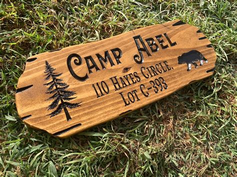 Custom Outdoor Rustic Wood Sign Carved Very Wood Basement