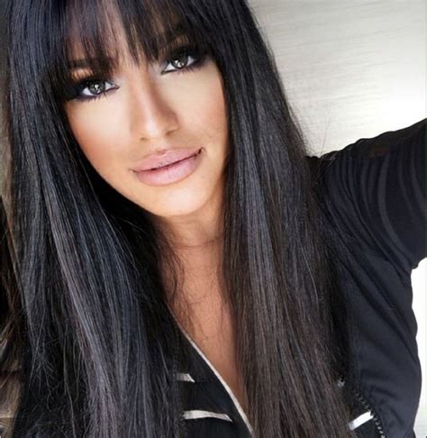 Dark Hair Bangs Long Dark Hair Long Hair With Bangs Haircuts For