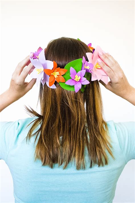Diy Paper Flower Crowns Make Your Own Crown Papercraft Bespoke Bride