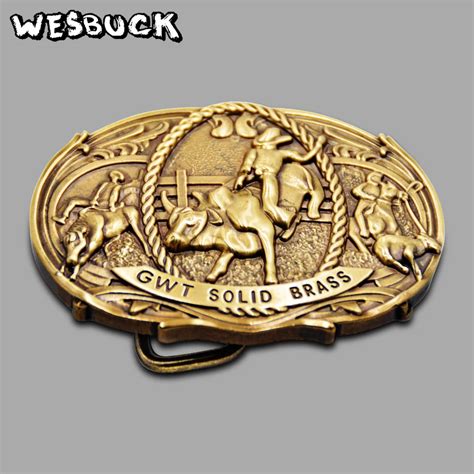 Wesbuck Brand Fashion Western Cowboy Belt Buckle New Style High Quality