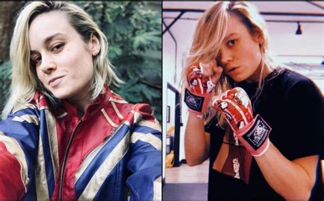 Captain Marvel Así Fue El Duro Entrenamiento De Brie Larson Capitana