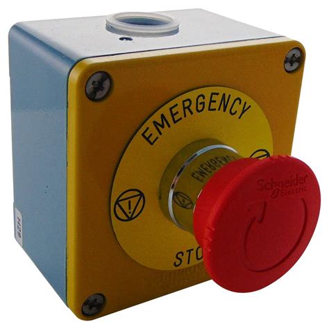 Xapk178f93h29 Schneider Electric Emergency Stop Switch Dpst Nc Off