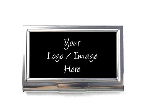 Personalised Corporate Logo Business Card Case Holder By We Love To
