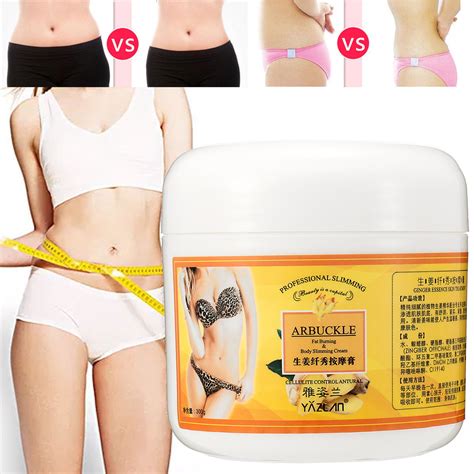 New Ginger Fat Burning Anti Cellulite Full Body Slimming Cream 300g Gel