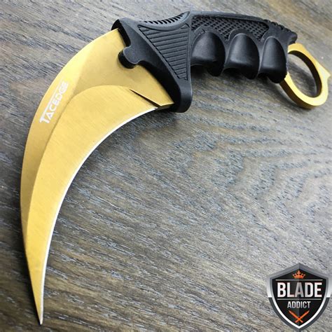 Csgo Karambit Hawkbill Claw Limited Edition Gold Megaknife