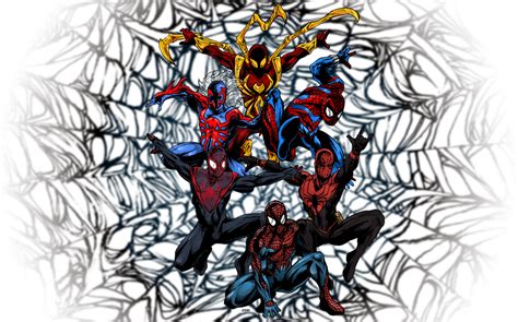 6 Spider Man Versions By Jbyrd117 On Deviantart