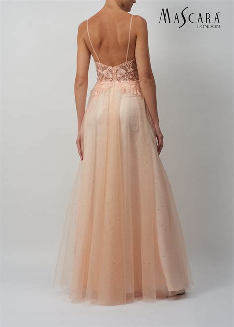 Mascara Mc11938 Lace And Tulle Prom Dress The Prom Gallery