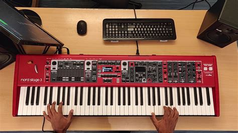 Nord Stage 3 Hp76 Demo Youtube