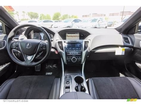 2018 Acura Tlx V6 A Spec Sedan Ebony Dashboard Photo 122043095