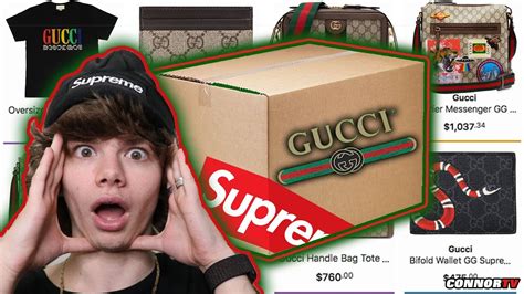 Insane 1000 Online Hypebeast Mystery Box Gucci Supreme Off White