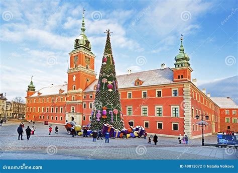 Warsaw Castle Square Editorial Photography Image Of Front 49013072