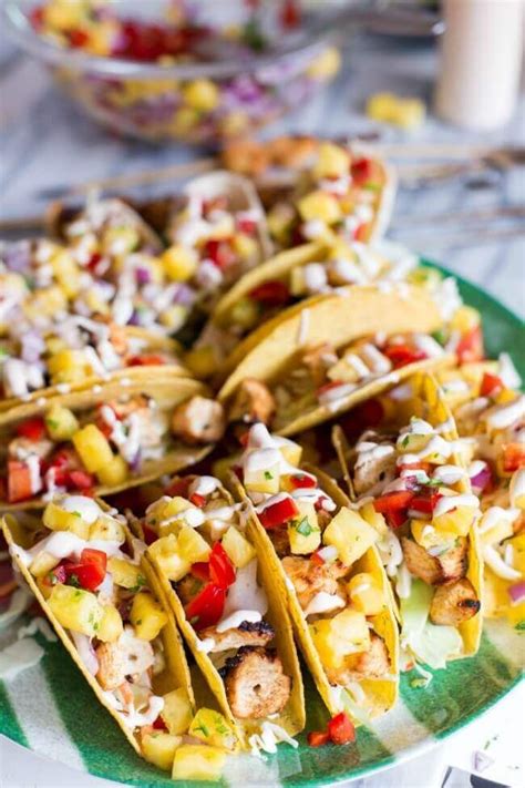Even though tacos are often high in carbohydrates, they can easily be made keto friendly. Shrimp and Chicken Tacos | No calorie foods, Recipes, Food