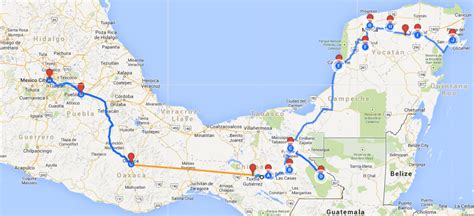 Mexicojourney Through Southern Mexico And The Yucatan Peninsula