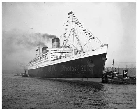 Queen Elizabeth In New York Harbor 1946 Images And