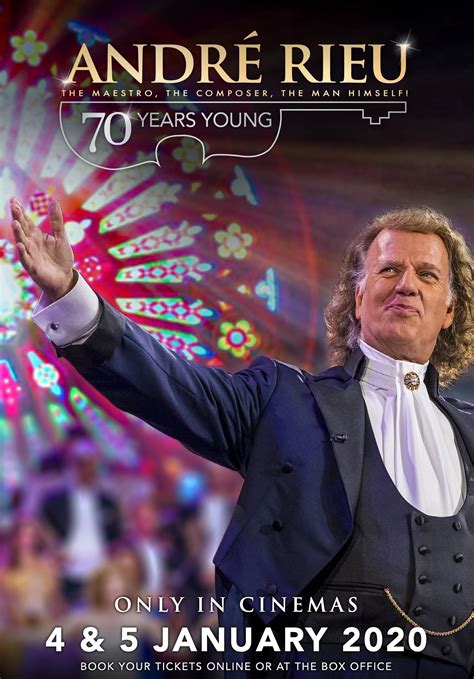 Event Cinema André Rieu 70 Years Young U Sold Out At Robert Burns