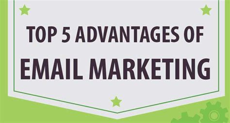 Top 5 Advantages Of Email Marketing With Infographic The Art And