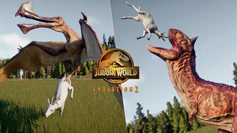 All 34 Goat Hunting Animations Ranked In Jurassic World Evolution 2