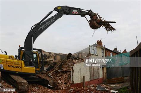 Mick Philpotts House Is Demolished Photos And Premium High Res Pictures Getty Images