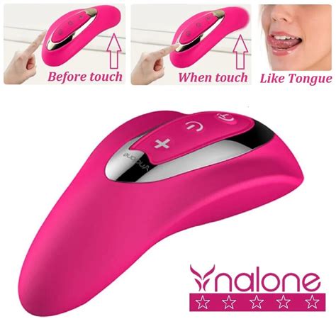 Crescent Bend Touch Frequency Vibration Bar Female Masturbation Tongue