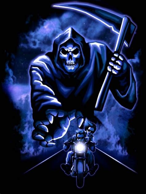 Pin By Rachel Lang On Santa Muerte Grim Reaper Grim Reaper Art Reaper