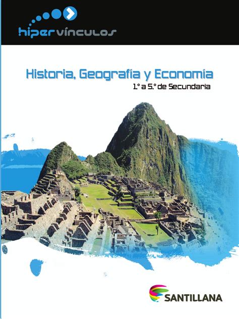 Catálogo Historia Geografía Y Economía Secundaria By Santillana Issuu