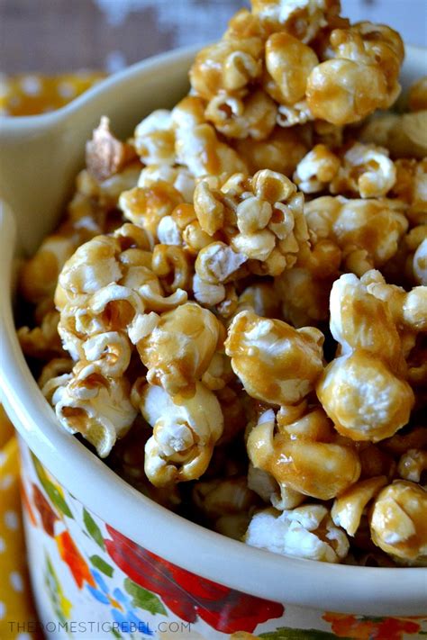 Best Ever Caramel Popcorn Recipe The Dirty Gyro