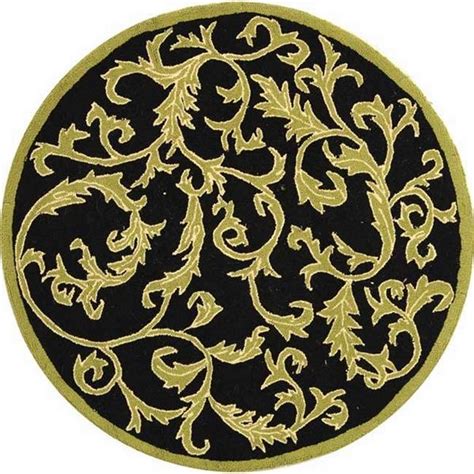 While fake credit card information and number seem like a scary situation, it's actually not something to worry about. Safavieh Chelsea Round Rug - 3' 3' - Black HK307B-3R | RONA