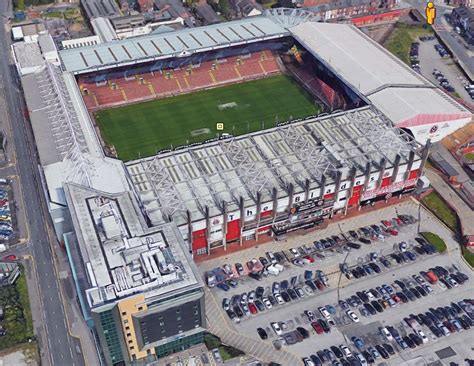 Map and arial view of bramall lane. Pin on Stadiums in the UK using Google Earth
