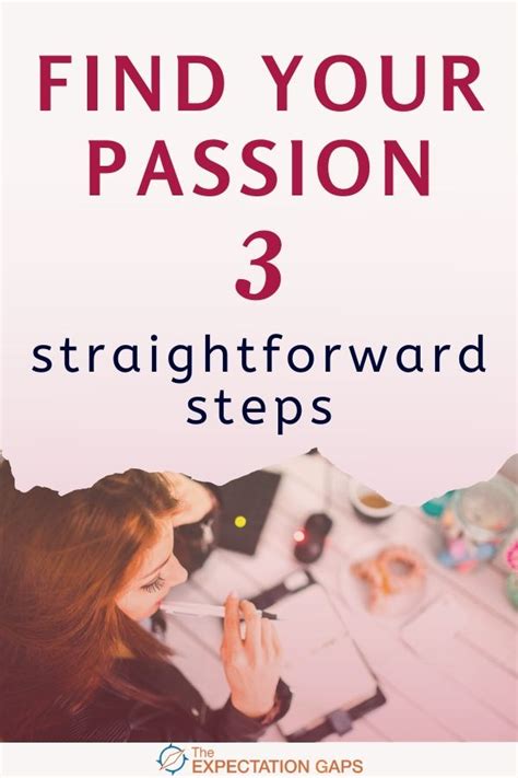 3 Straightforward Steps To Find Your Passion 1 Minute Motivation