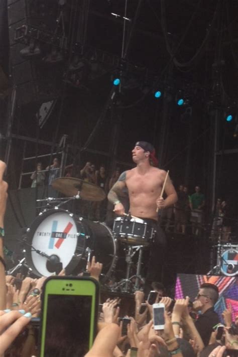 Firefly Yesterday Joshua Dun Playing His Drums On The Crowd Twenty