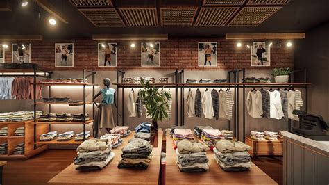 Garment Showroom Interior Design Ideas