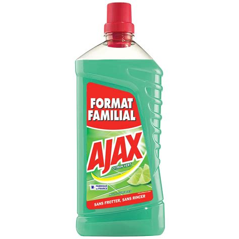 Ajax Ajax Multi Usages Citron Vert 15l Familial Pas Cher Auchanfr