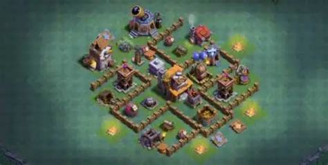 25 Best Builder Hall Level 4 Bases With Links For Clash Of Clans Coc