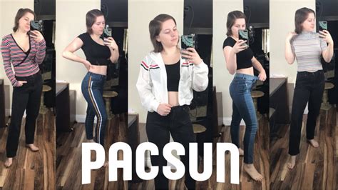 Pacsun Clothing Haul Try On Youtube