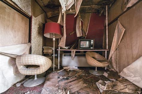 abandoned sex motel haunted by ghosts and left to crumble away is revealed in creepy pictures