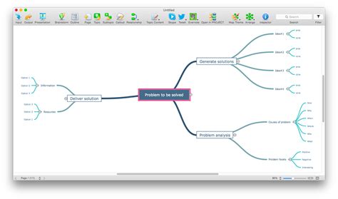 How To Convert A Mind Map Into Ms Word Document How To Insert A Mind Images