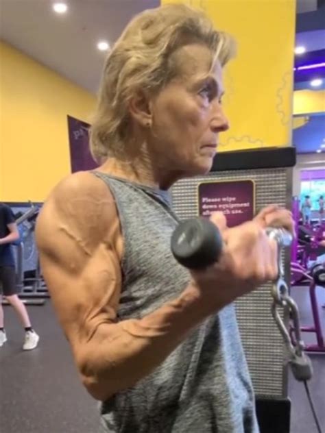 Granny Shows Off Ripped Biceps After Getting Trolled The Advertiser