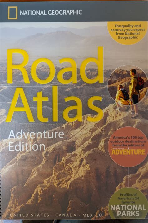 National Geographic Road Atlas Adventure Edition By National Geographic