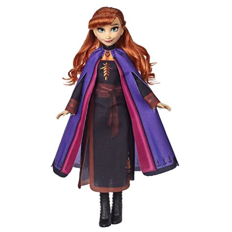 Disney Frozen 2 Anna Fashion Doll With Long Red Hair Includes Movie