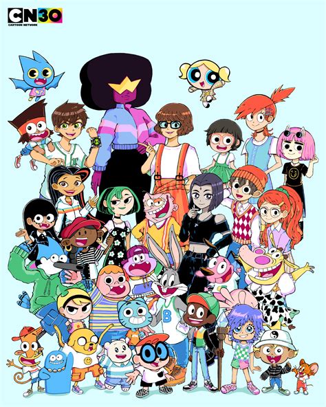 Ben Classic Redesign For Cartoon Networks 30th Anniversary Fanart By