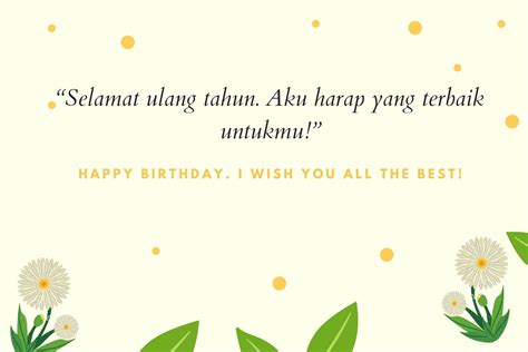 Say Happy Birthday In Indonesian Best Wishes Quotes And Popular Song