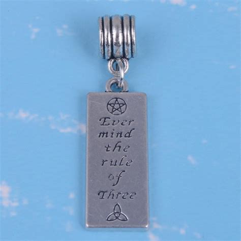 My Shape Antique Silver Plated Metal Engraving Rectangle Ever Mind Rule