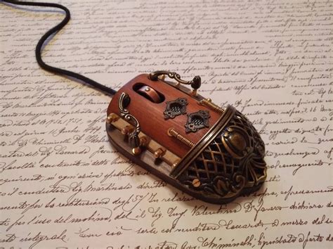 Steampunk Mouse Fits To My Steampunk Keyboard Etsy