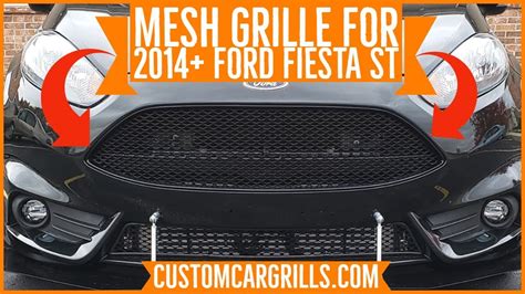 Ford Fiesta St 2014 Mesh Grill Installation How To By Customcargrills